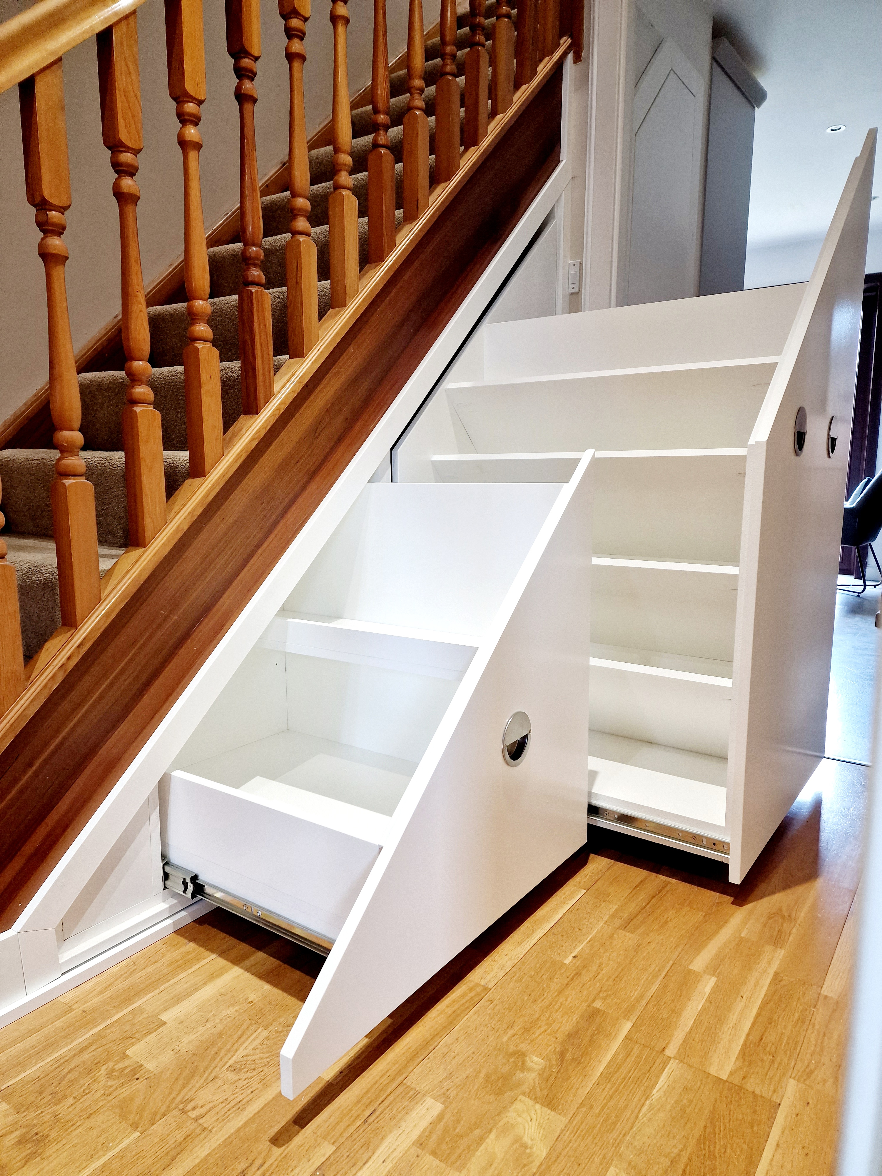Understairs Storage - Dual Unit Installation