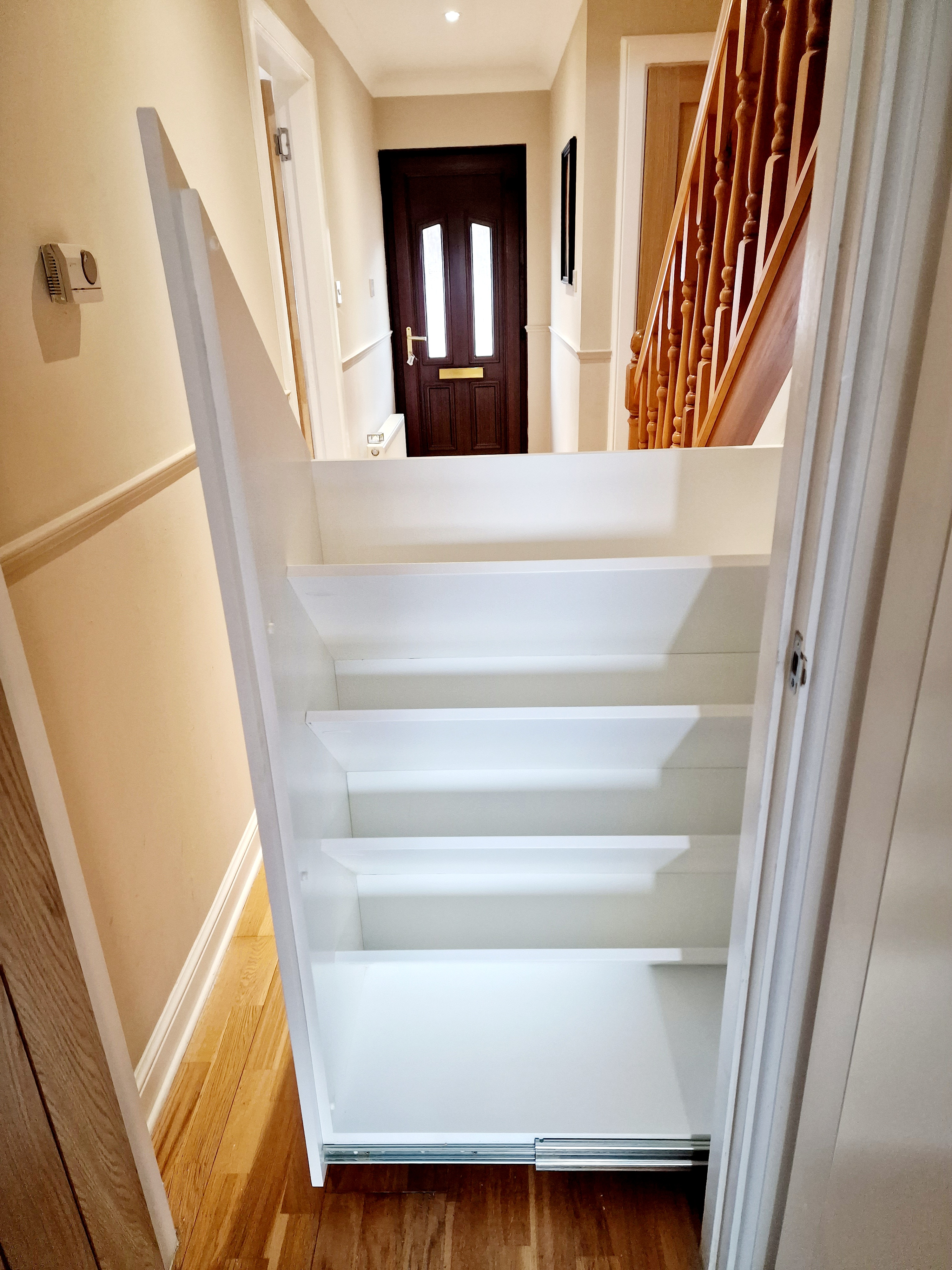 Understairs Storage - Full Interior Shelving