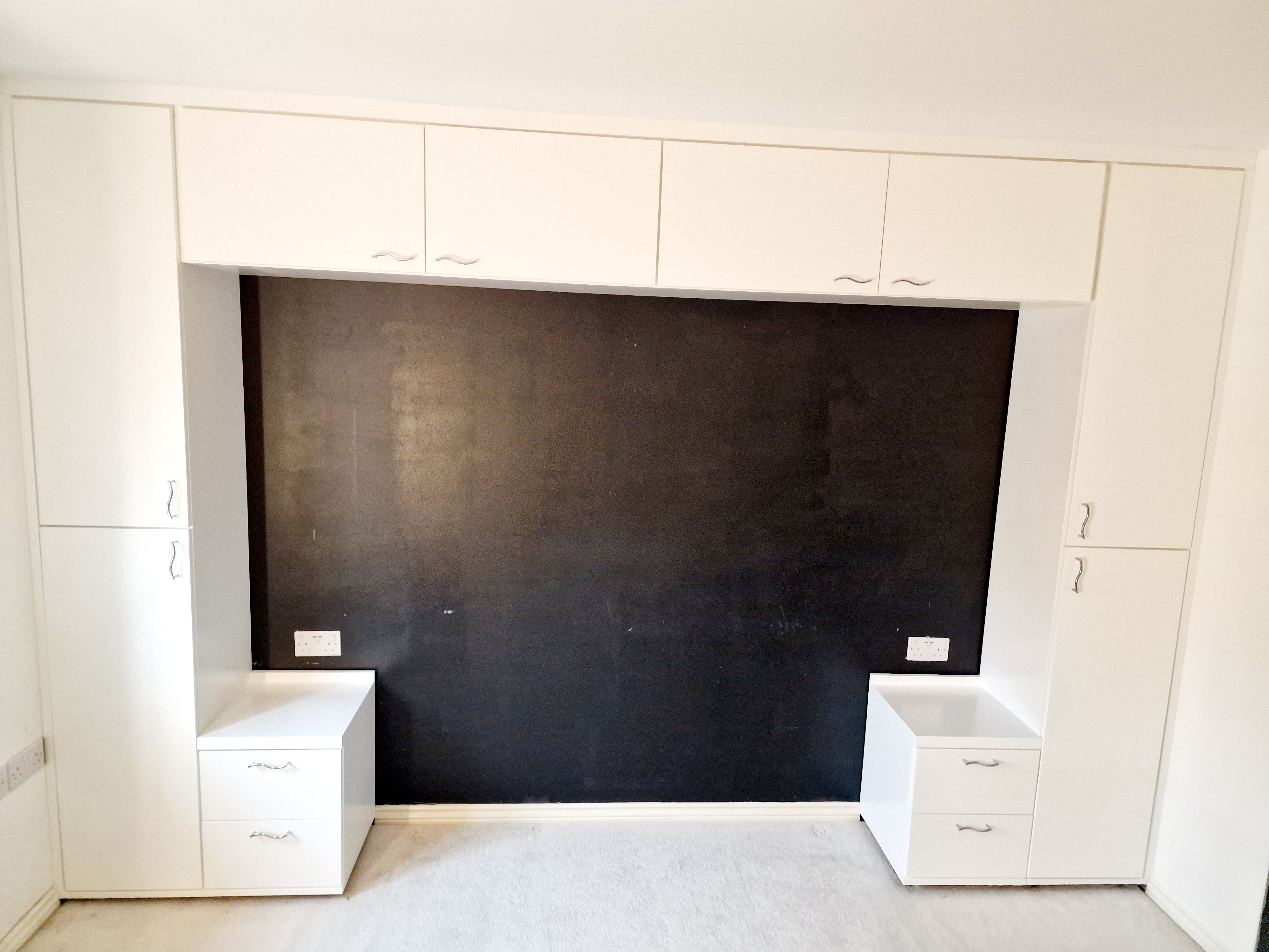 Bespoke Wardrobe - Black Accent Feature Wall
