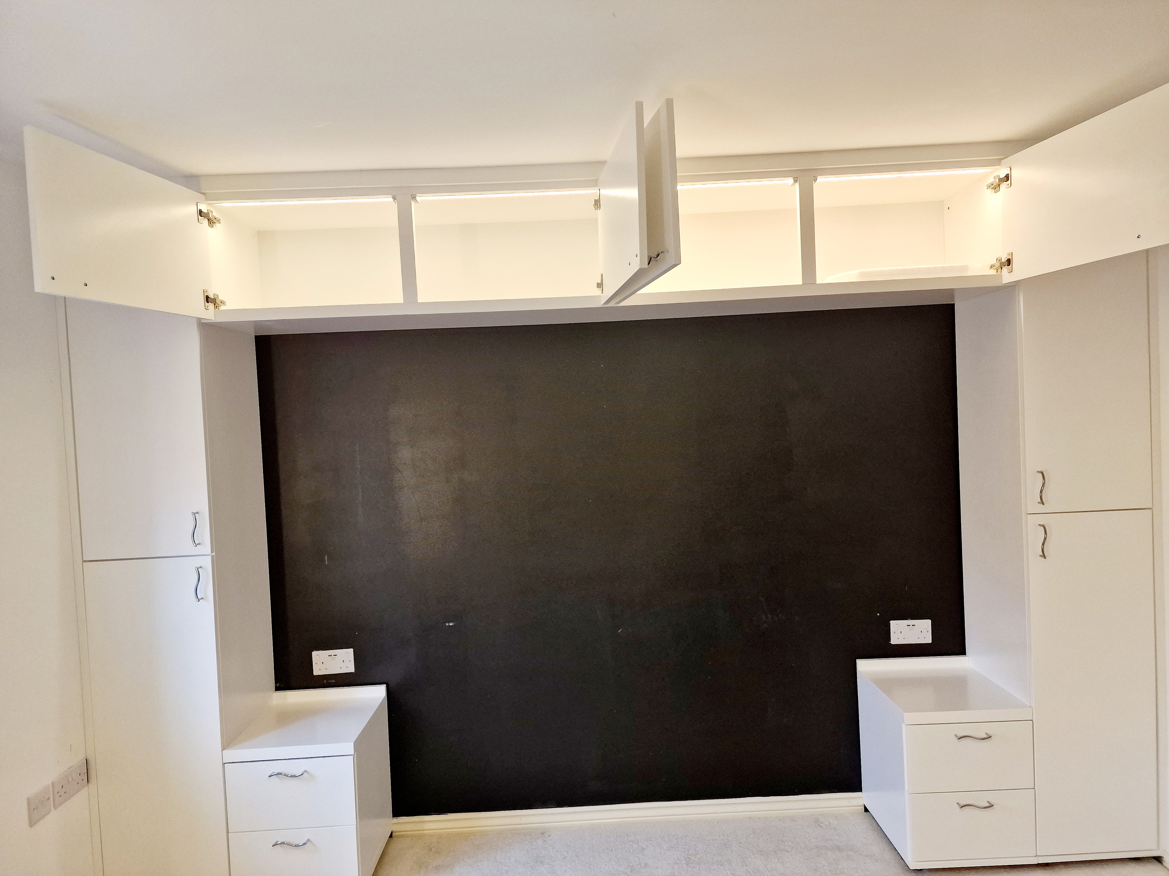 Bespoke Wardrobe - Premium Black Accent Design