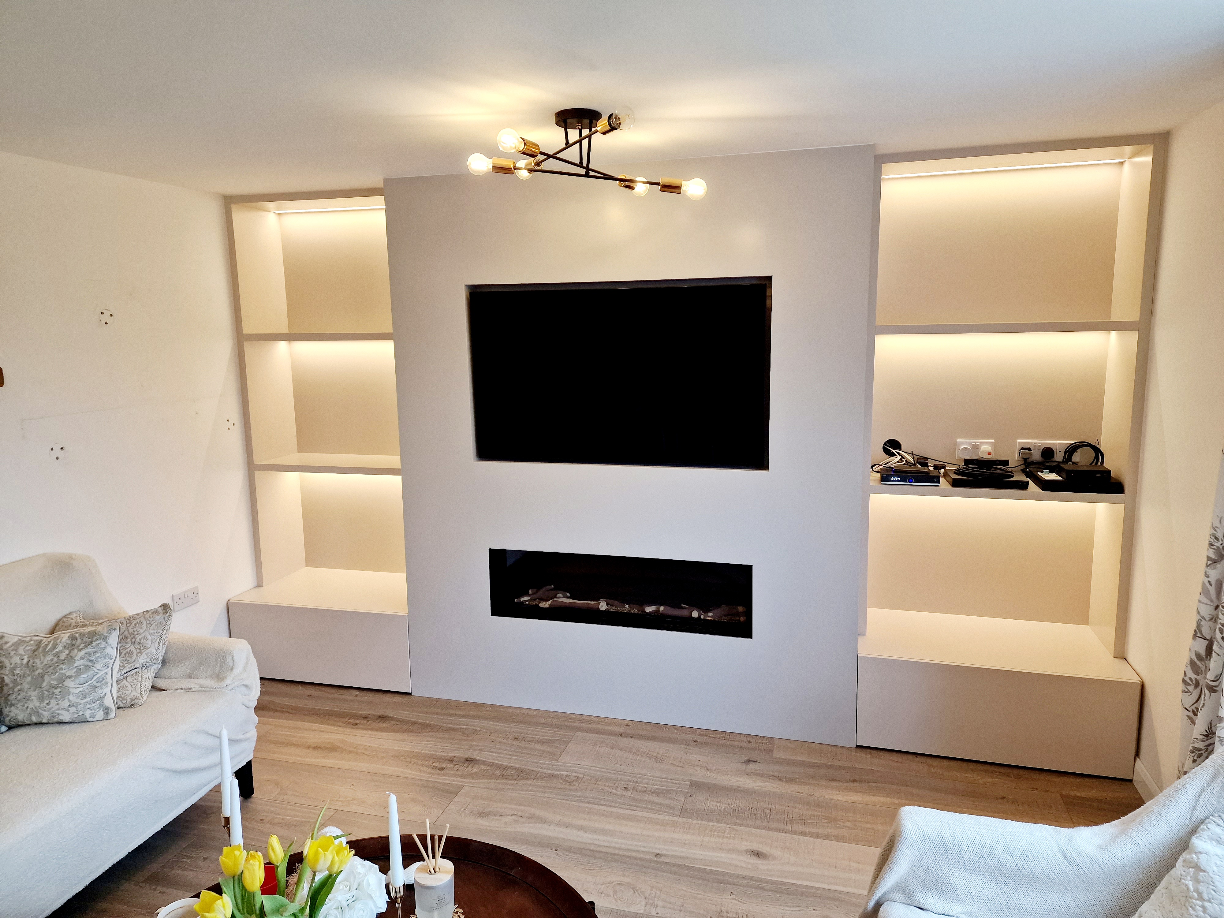 Media Wall - Luxury Entertainment Setup