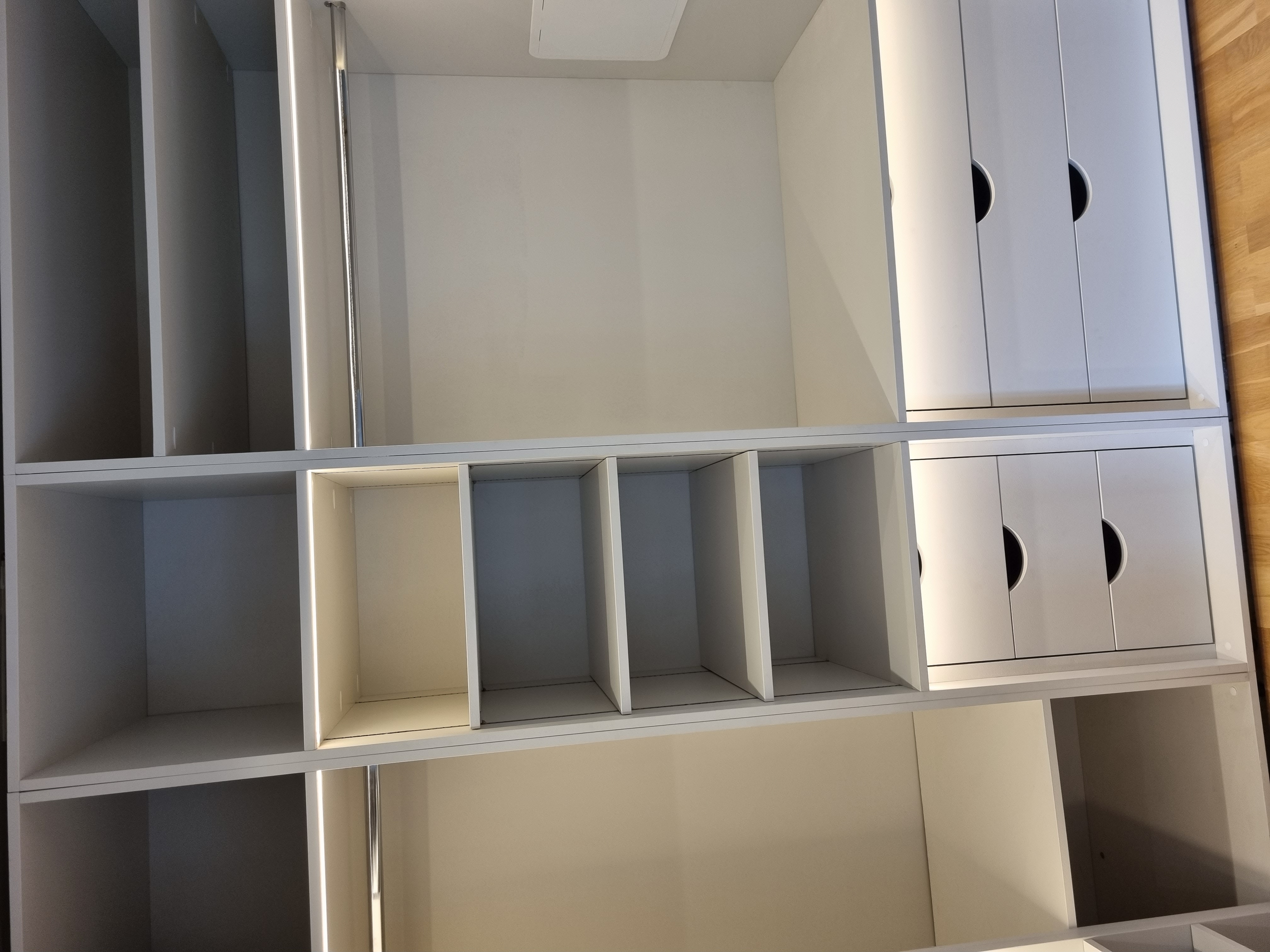 Bespoke Wardrobe - Two-Tone Design with Drawers