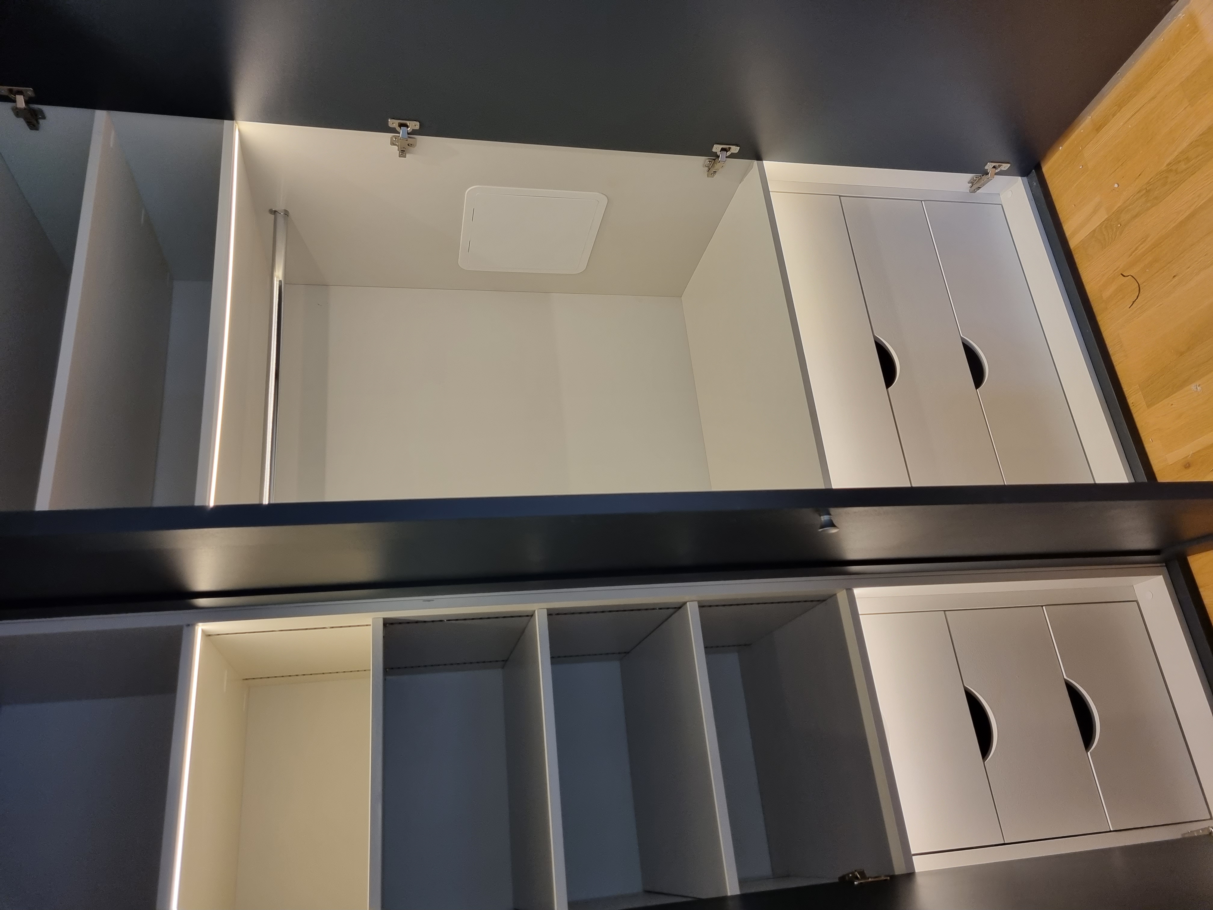 Bespoke Wardrobe - Multi-Section Interior